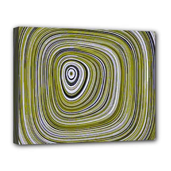 Electric Field Art IV Canvas 14  x 11  (Stretched)