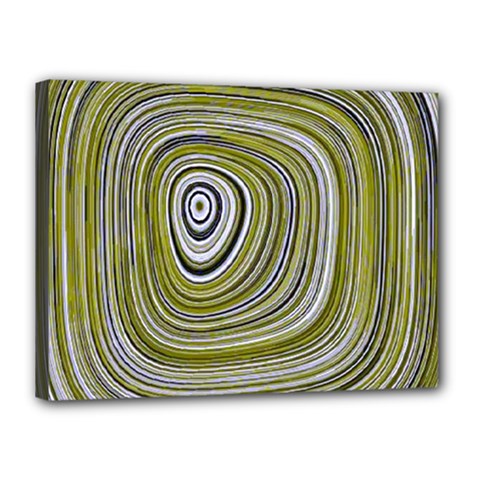 Electric Field Art Iv Canvas 16  X 12  (stretched) by okhismakingart