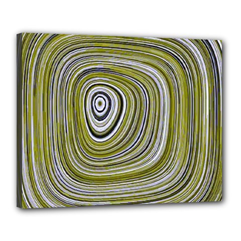 Electric Field Art Iv Canvas 20  X 16  (stretched) by okhismakingart