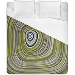 Electric Field Art Iv Duvet Cover (california King Size) by okhismakingart