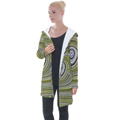 Electric Field Art Iv Longline Hooded Cardigan by okhismakingart