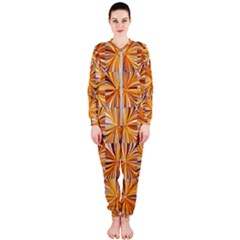 Electric Field Art V Onepiece Jumpsuit (ladies)  by okhismakingart