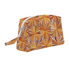 Electric Field Art V Wristlet Pouch Bag (medium)