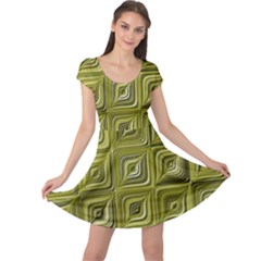 Electric Field Art Vi Cap Sleeve Dress