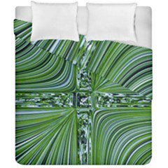 Electric Field Art Vii Duvet Cover Double Side (california King Size) by okhismakingart