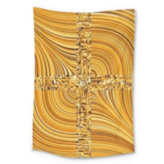 Electric Field Art Viii Large Tapestry by okhismakingart