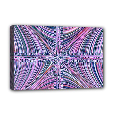 Electric Field Art Ix Deluxe Canvas 18  X 12  (stretched) by okhismakingart