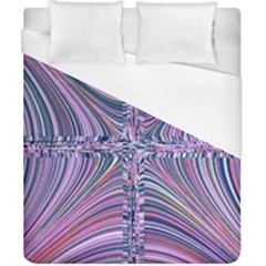 Electric Field Art Ix Duvet Cover (california King Size) by okhismakingart