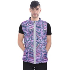 Electric Field Art Ix Men s Puffer Vest by okhismakingart