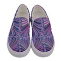 Electric Field Art IX Women s Canvas Slip Ons View1