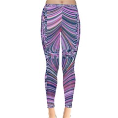 Electric Field Art Ix Inside Out Leggings by okhismakingart