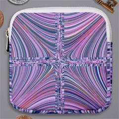 Electric Field Art Ix Mini Square Pouch