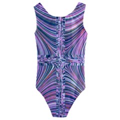 Electric Field Art Ix Kids  Cut-out Back One Piece Swimsuit