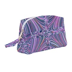 Electric Field Art Ix Wristlet Pouch Bag (medium)