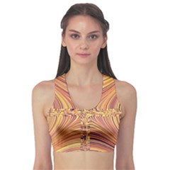 Electric Field Art X Sports Bra by okhismakingart