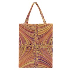 Electric Field Art X Classic Tote Bag by okhismakingart