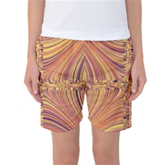 Electric Field Art X Women s Basketball Shorts by okhismakingart