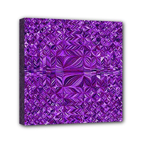 Electric Field Art Xi Mini Canvas 6  X 6  (stretched) by okhismakingart