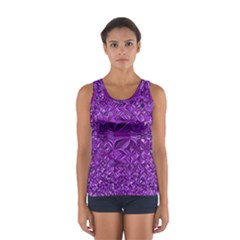 Electric Field Art Xi Sport Tank Top  by okhismakingart