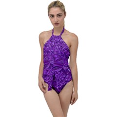 Electric Field Art Xi Go With The Flow One Piece Swimsuit