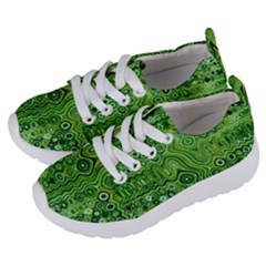 Electric Field Art Xii Kids  Lightweight Sports Shoes by okhismakingart