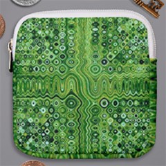 Electric Field Art Xii Mini Square Pouch by okhismakingart