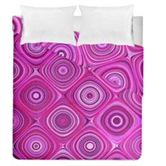 Electric Field Art Xiii Duvet Cover Double Side (queen Size) by okhismakingart