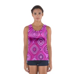 Electric Field Art Xiii Sport Tank Top  by okhismakingart