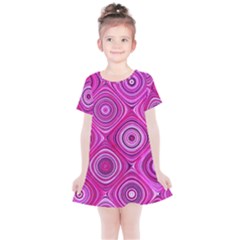 Electric Field Art Xiii Kids  Simple Cotton Dress