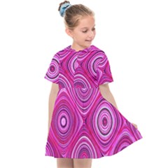 Electric Field Art Xiii Kids  Sailor Dress