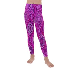 Electric Field Art Xiii Kids  Lightweight Velour Leggings