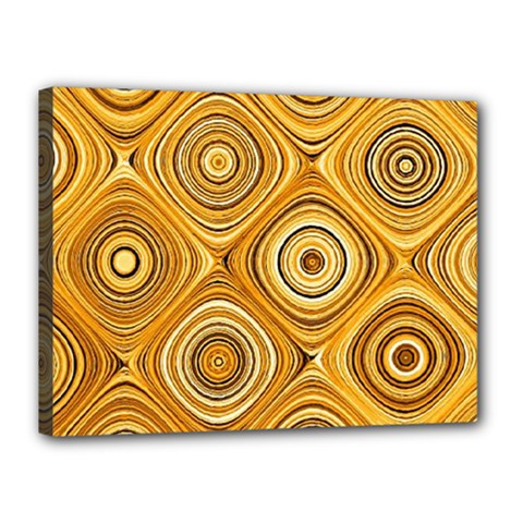 Electric Field Art Xiv Canvas 16  X 12  (stretched) by okhismakingart