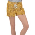 Electric Field Art XV Women s Velour Lounge Shorts View1