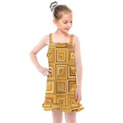 Electric Field Art Xv Kids  Overall Dress