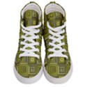 Electric Field Art XVI Women s Hi-Top Skate Sneakers View1