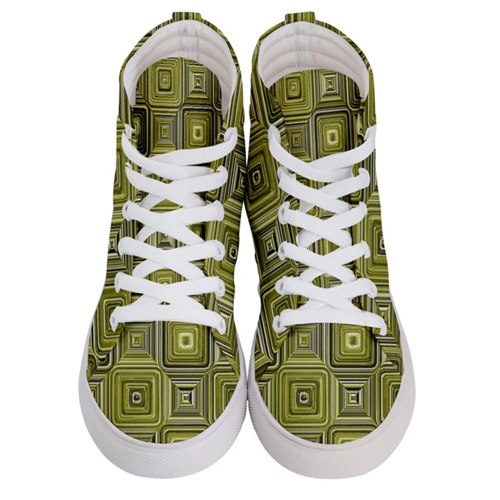 Electric Field Art XVI Women s Hi-Top Skate Sneakers