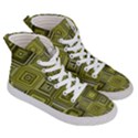 Electric Field Art XVI Women s Hi-Top Skate Sneakers View3