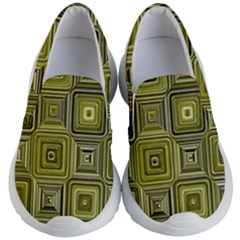 Electric Field Art Xvi Kids  Lightweight Slip Ons