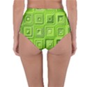 Electric Field Art XVII Reversible High-Waist Bikini Bottoms View2