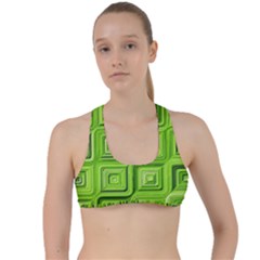 Electric Field Art Xvii Criss Cross Racerback Sports Bra by okhismakingart