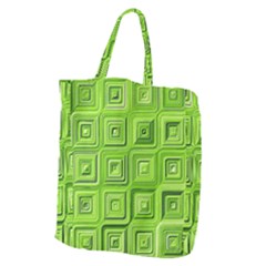 Electric Field Art Xvii Giant Grocery Tote by okhismakingart