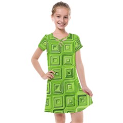 Electric Field Art Xvii Kids  Cross Web Dress by okhismakingart