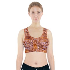 Electric Field Art Xviii Sports Bra With Pocket by okhismakingart