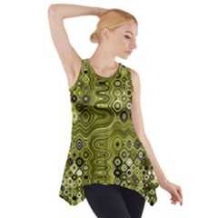 Electric Field Art Xix Side Drop Tank Tunic by okhismakingart