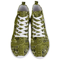 Electric Field Art Xix Men s Lightweight High Top Sneakers by okhismakingart