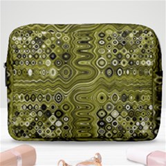 Electric Field Art Xix Make Up Pouch (large) by okhismakingart