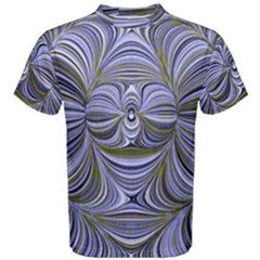 Electric Field Art Xx Men s Cotton Tee by okhismakingart