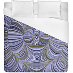 Electric Field Art Xx Duvet Cover (king Size) by okhismakingart