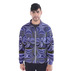 Electric Field Art Xx Men s Windbreaker by okhismakingart