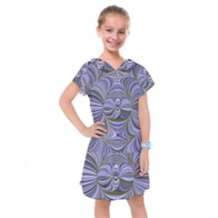 Electric Field Art Xx Kids  Drop Waist Dress by okhismakingart